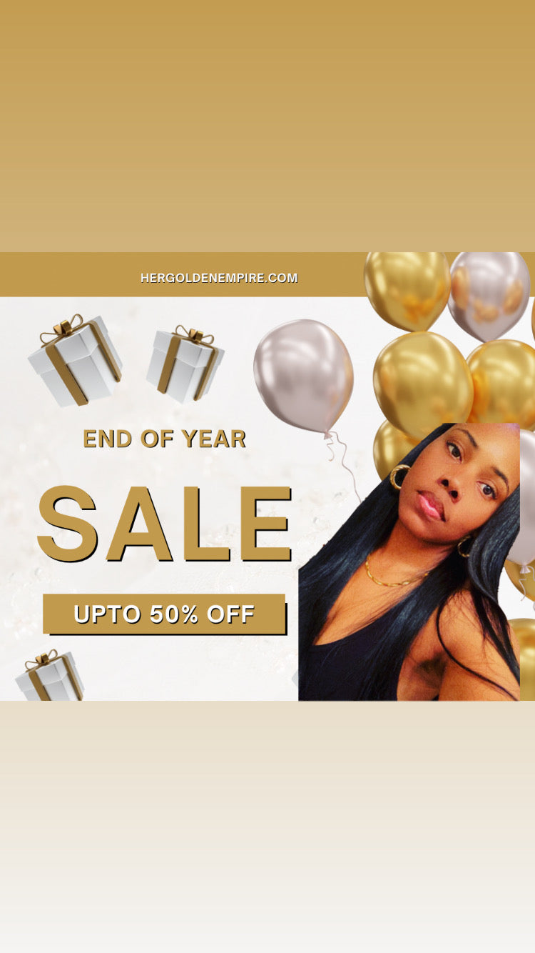 END OF THE YEAR SALE